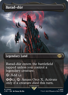 Magic: The Gathering - Barad-dûr - The Lord of the Rings: Tales of Middle-earth