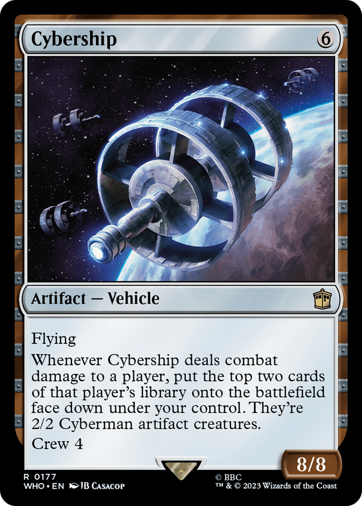 Magic: The Gathering - Cybership Foil - Doctor Who