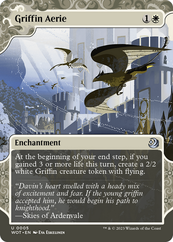 Magic: The Gathering - Griffin Aerie - Wilds of Eldraine: Enchanting Tales