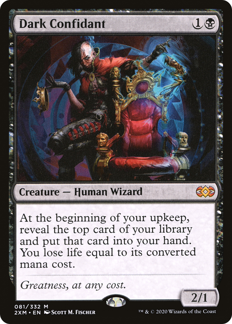 Magic: The Gathering - Dark Confidant Foil - Double Masters
