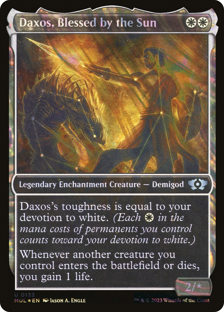 Magic: The Gathering - Daxos, Blessed by the Sun Foil - Multiverse Legends