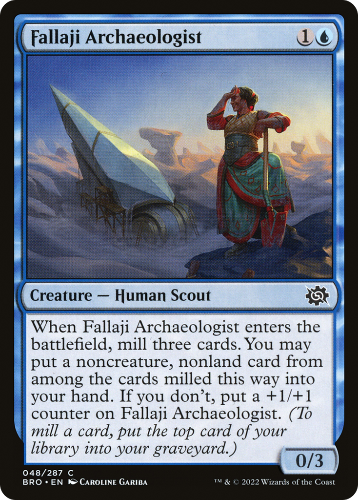 Magic: The Gathering - Fallaji Archaeologist - The Brothers' War