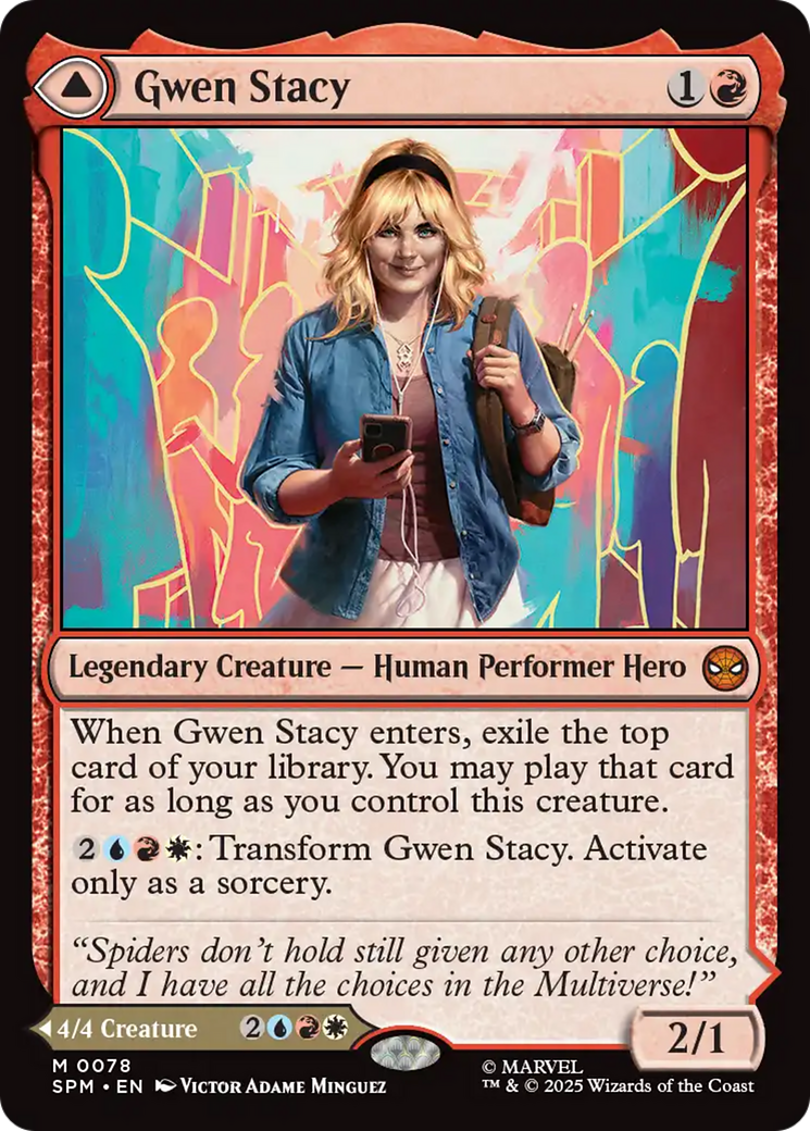 Magic: The Gathering - Gwen Stacy // Ghost-Spider - Marvel's Spider-Man