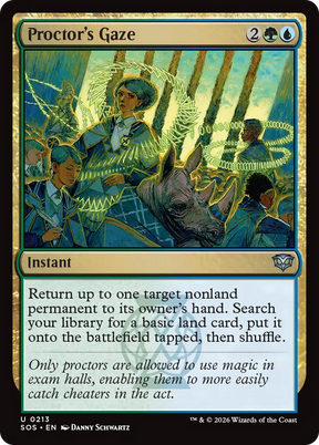 Magic: The Gathering - Proctor's Gaze - Secrets of Strixhaven