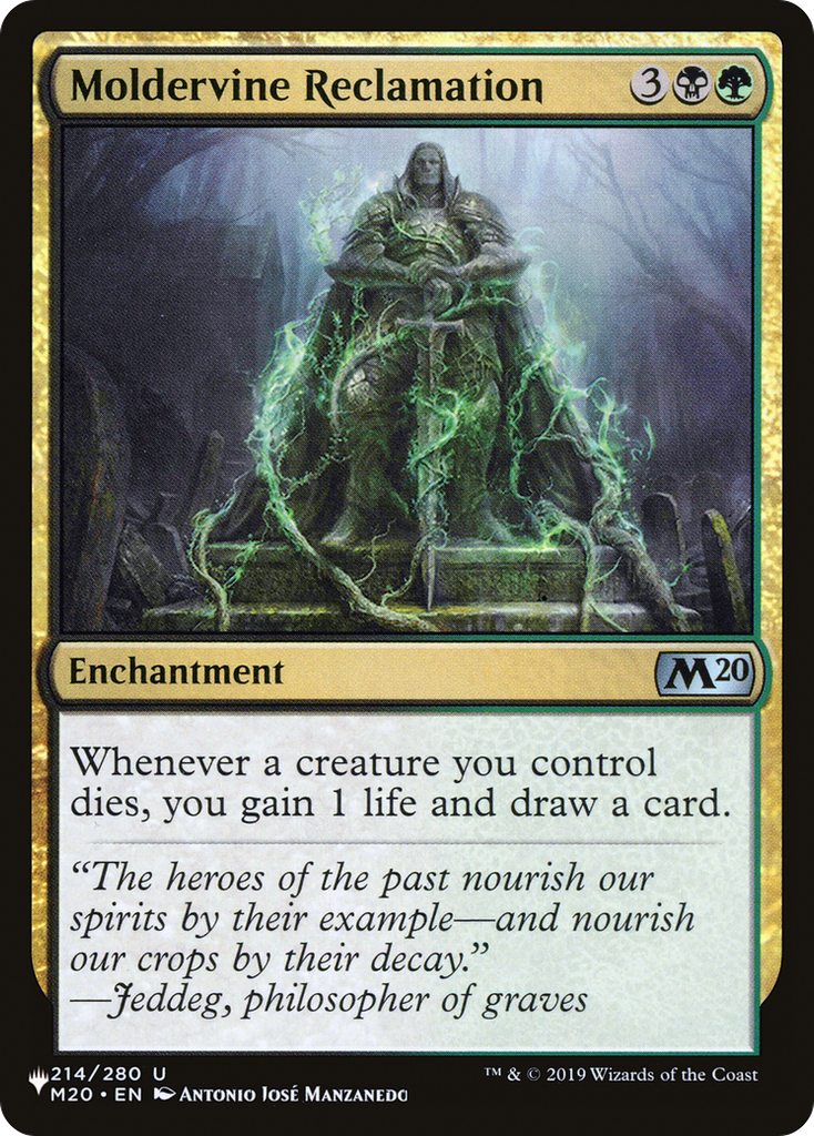 Magic: The Gathering - Moldervine Reclamation - The List