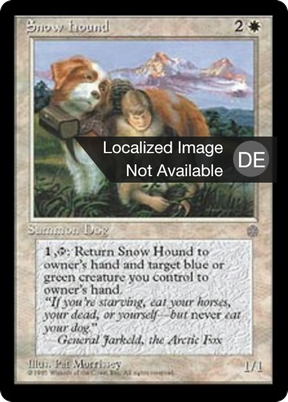 Magic: The Gathering - Bernhardiner - Ice Age