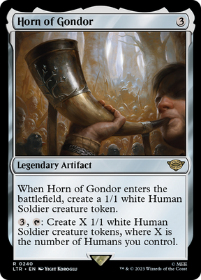 Magic: The Gathering - Horn of Gondor - The Lord of the Rings: Tales of Middle-earth