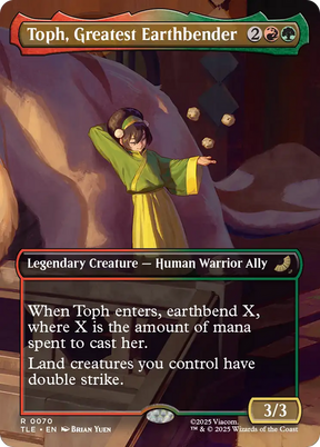 Magic: The Gathering - Toph, Greatest Earthbender - Avatar: The Last Airbender Eternal