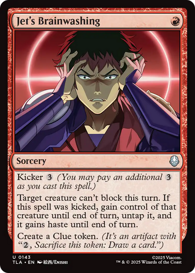 Magic: The Gathering - Jet's Brainwashing - Avatar: The Last Airbender