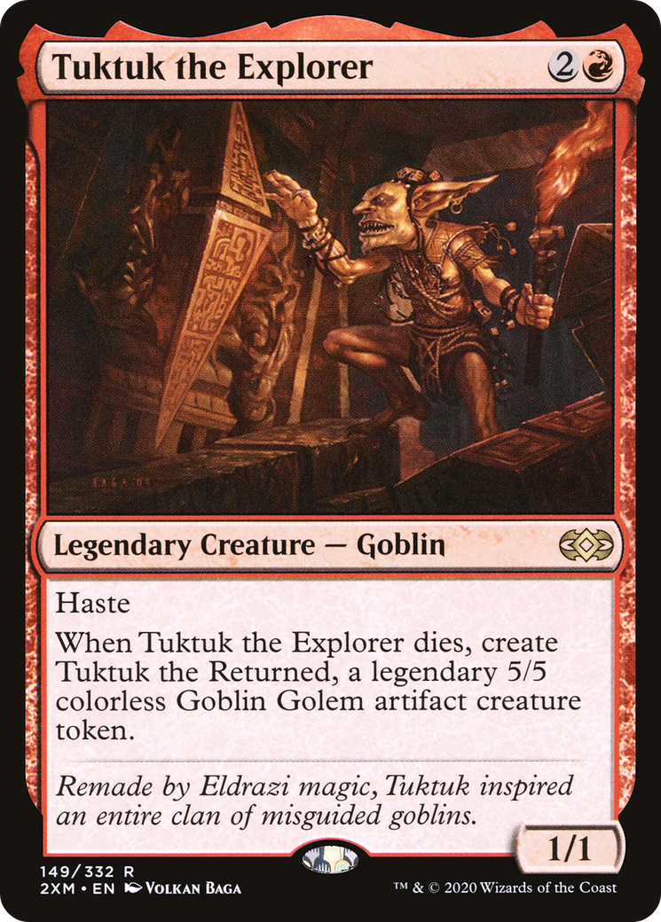 Magic: The Gathering - Tuktuk the Explorer Foil - Double Masters
