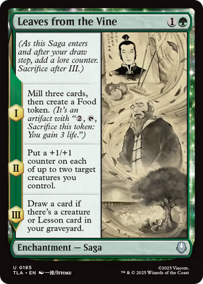 Magic: The Gathering - Leaves from the Vine - Avatar: The Last Airbender
