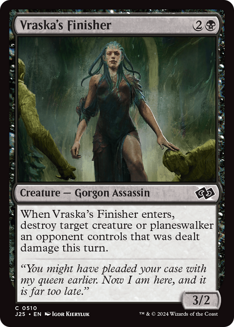 Magic: The Gathering - Vraska's Finisher - Foundations Jumpstart