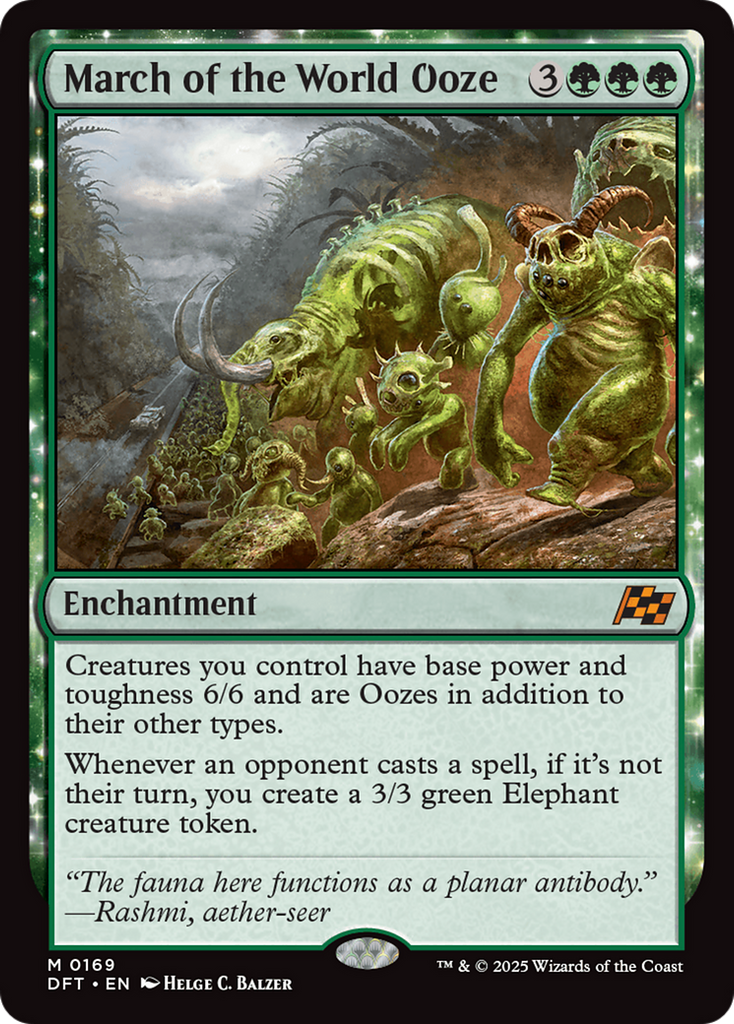 Magic: The Gathering - March of the World Ooze - Aetherdrift