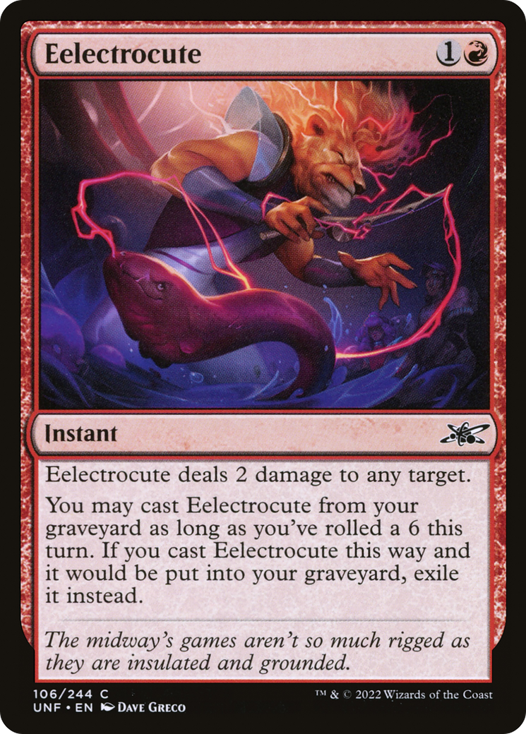Magic: The Gathering - Eelectrocute - Unfinity