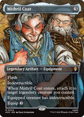 Magic: The Gathering - Mithril Coat Foil - The Hobbit Eternal