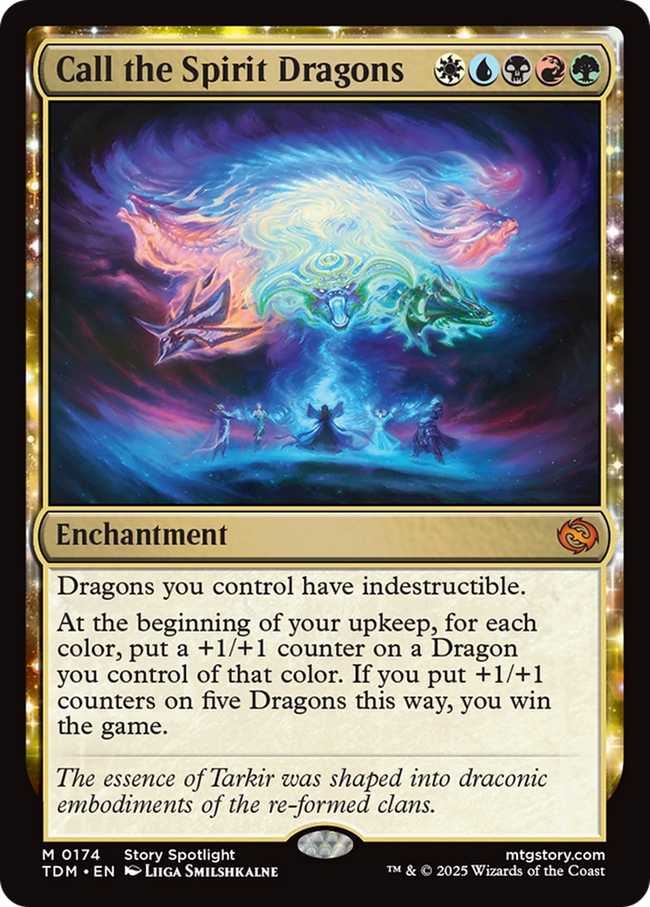 Magic: The Gathering - Call the Spirit Dragons - Tarkir: Dragonstorm