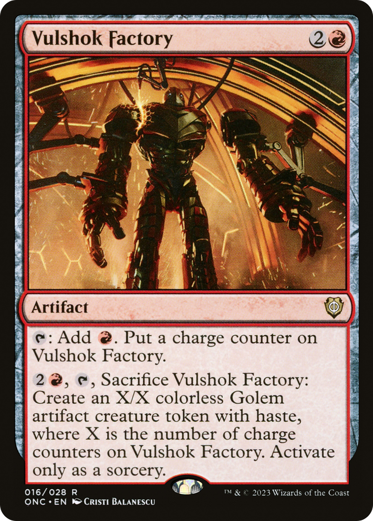 Magic: The Gathering - Vulshok Factory - Phyrexia: All Will Be One Commander