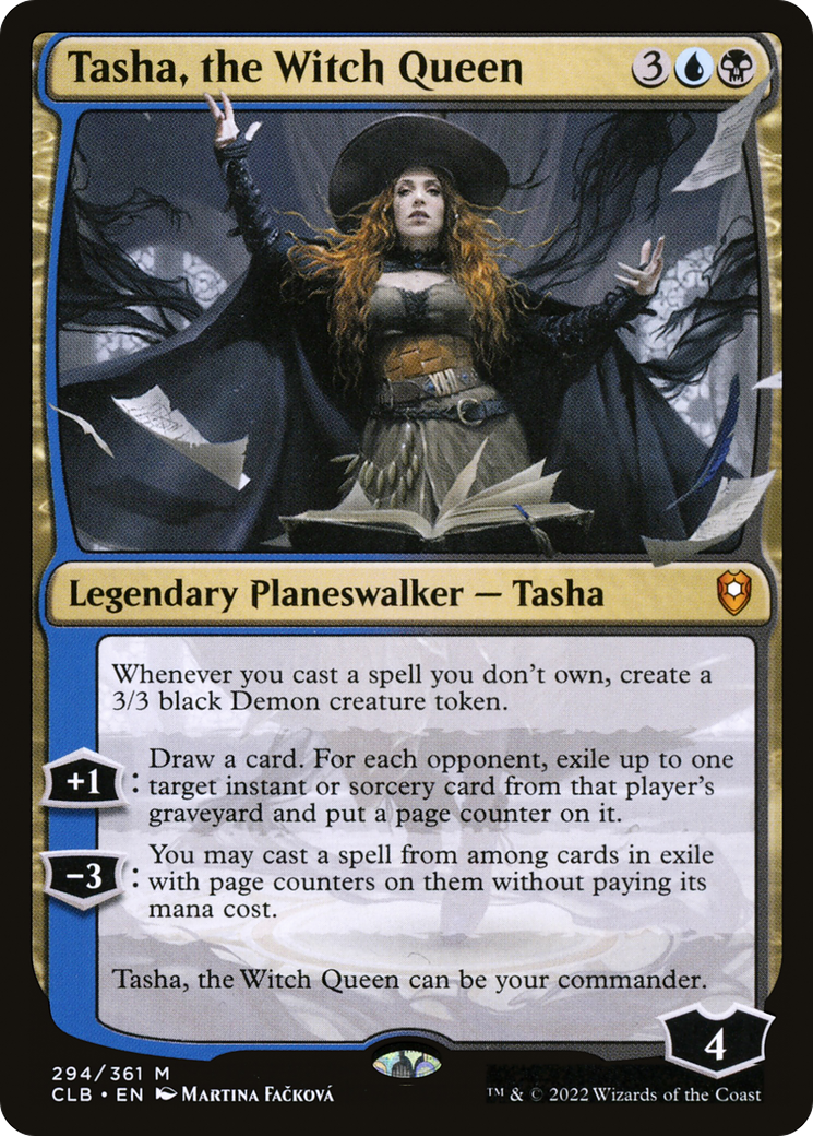 Magic: The Gathering - Tasha, the Witch Queen - Commander Legends: Battle for Baldur's Gate