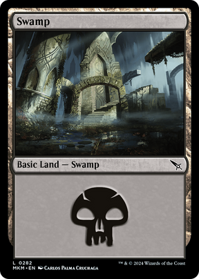 Magic: The Gathering - Swamp #282 Foil - Murders at Karlov Manor