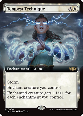 Magic: The Gathering - Tempest Technique - Tarkir: Dragonstorm Commander