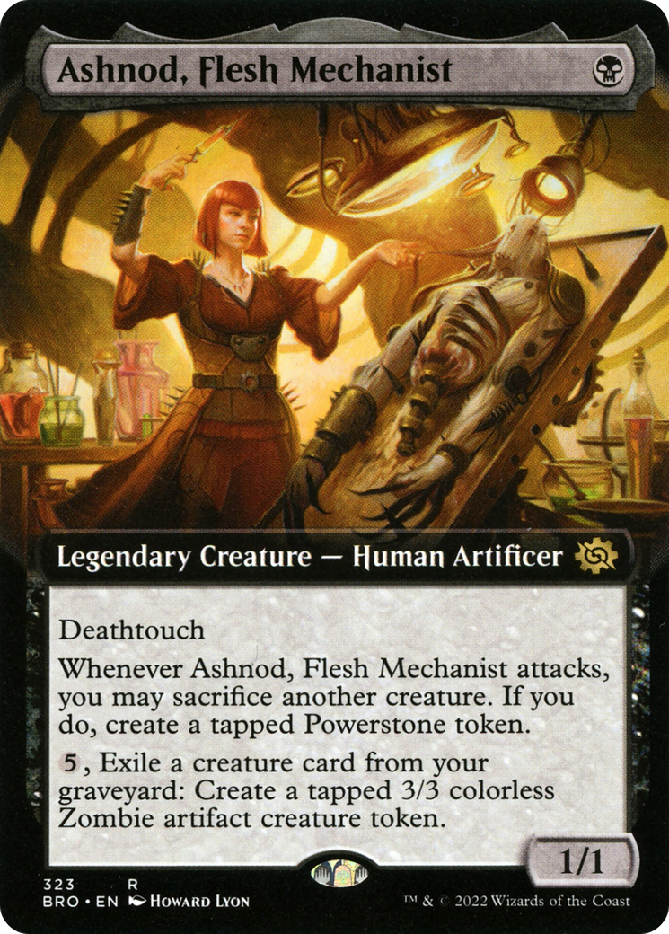 Magic: The Gathering - Ashnod, Flesh Mechanist Foil - The Brothers' War