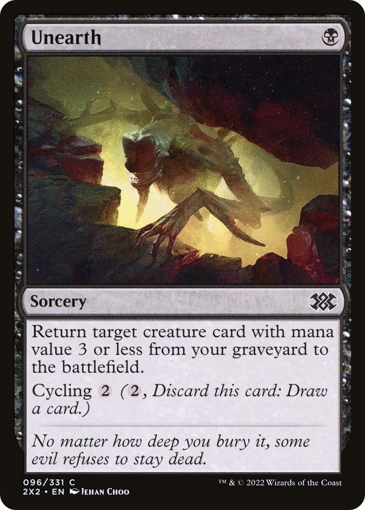 Magic: The Gathering - Unearth Foil - Double Masters 2022