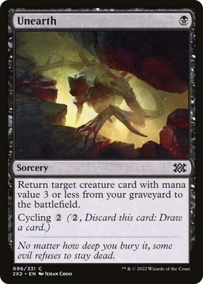 Magic: The Gathering - Unearth Foil - Double Masters 2022