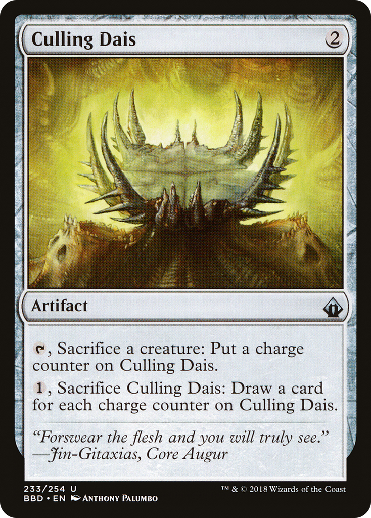 Magic: The Gathering - Culling Dais Foil - Battlebond