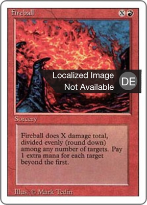 Magic: The Gathering - Feuerball - Revised Edition