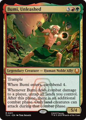 Magic: The Gathering - Bumi, Unleashed Foil - Avatar: The Last Airbender