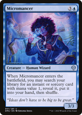 Magic: The Gathering - Micromancer Foil - Dominaria United
