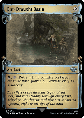 Magic: The Gathering - Ent-Draught Basin Foil - The Lord of the Rings: Tales of Middle-earth