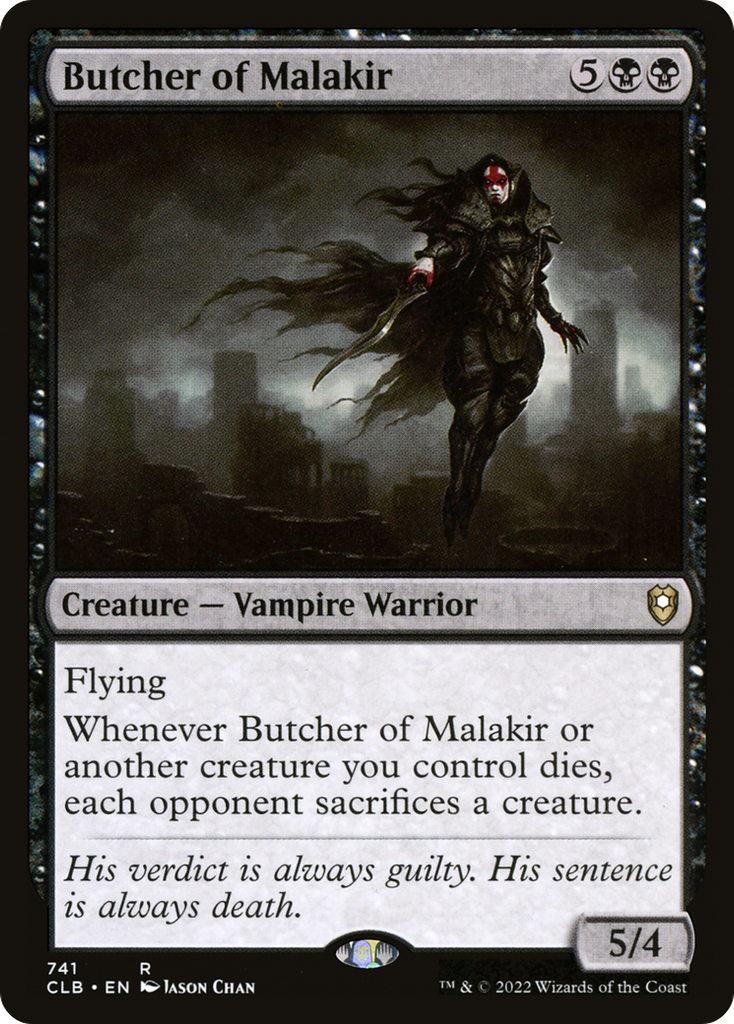 Magic: The Gathering - Butcher of Malakir - Commander Legends: Battle for Baldur's Gate