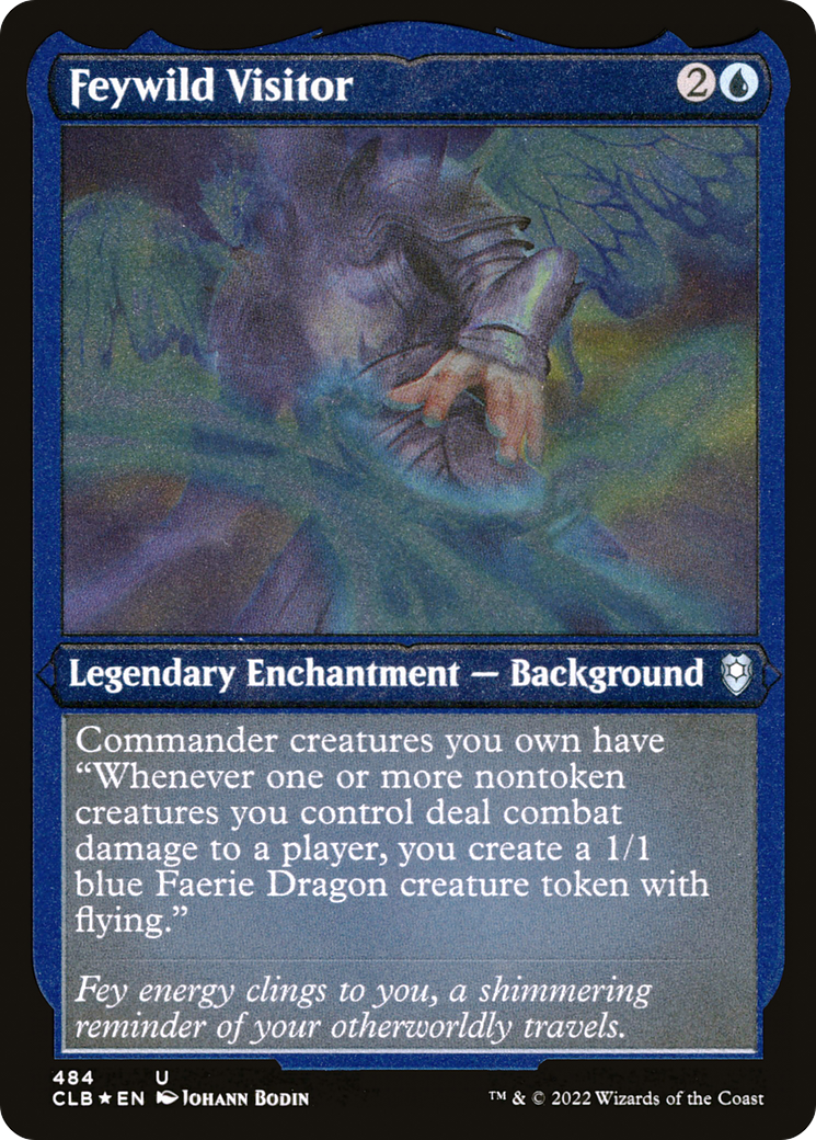 Magic: The Gathering - Feywild Visitor Foil - Commander Legends: Battle for Baldur's Gate