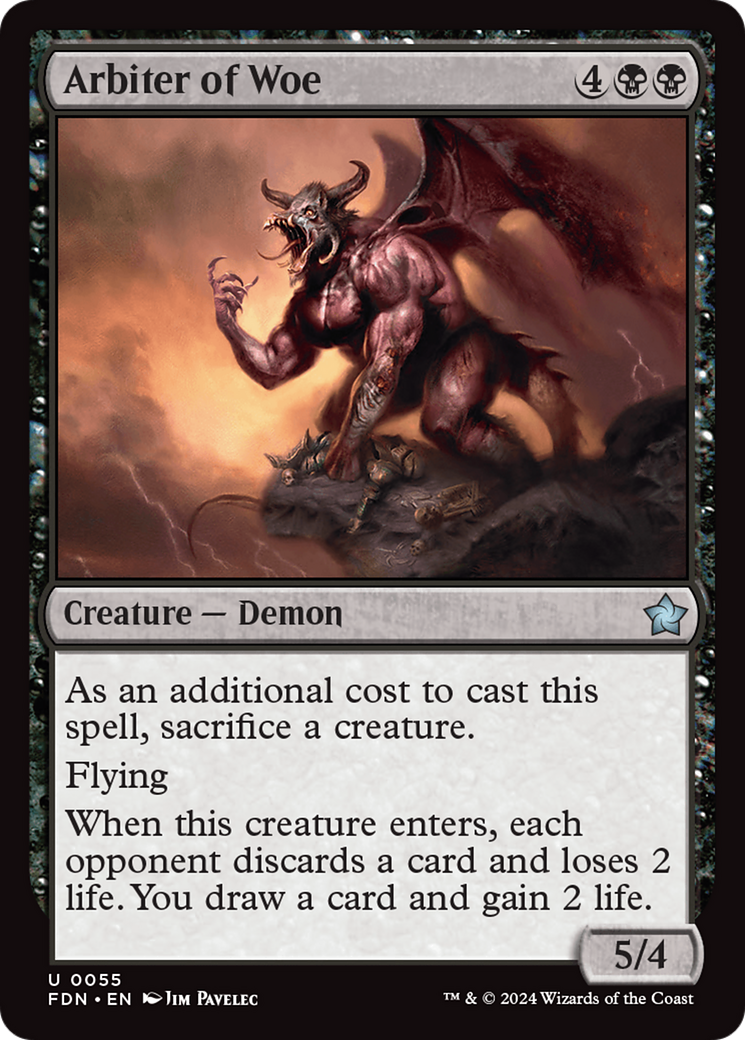 Magic: The Gathering - Arbiter of Woe - Foundations