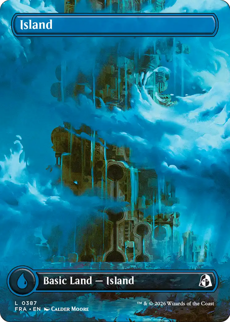 Magic: The Gathering - Island #387 - Reality Fracture