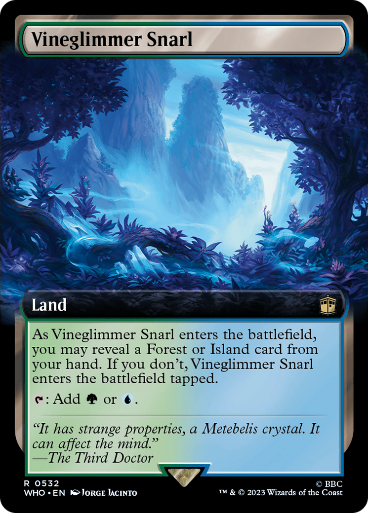 Magic: The Gathering - Vineglimmer Snarl - Doctor Who