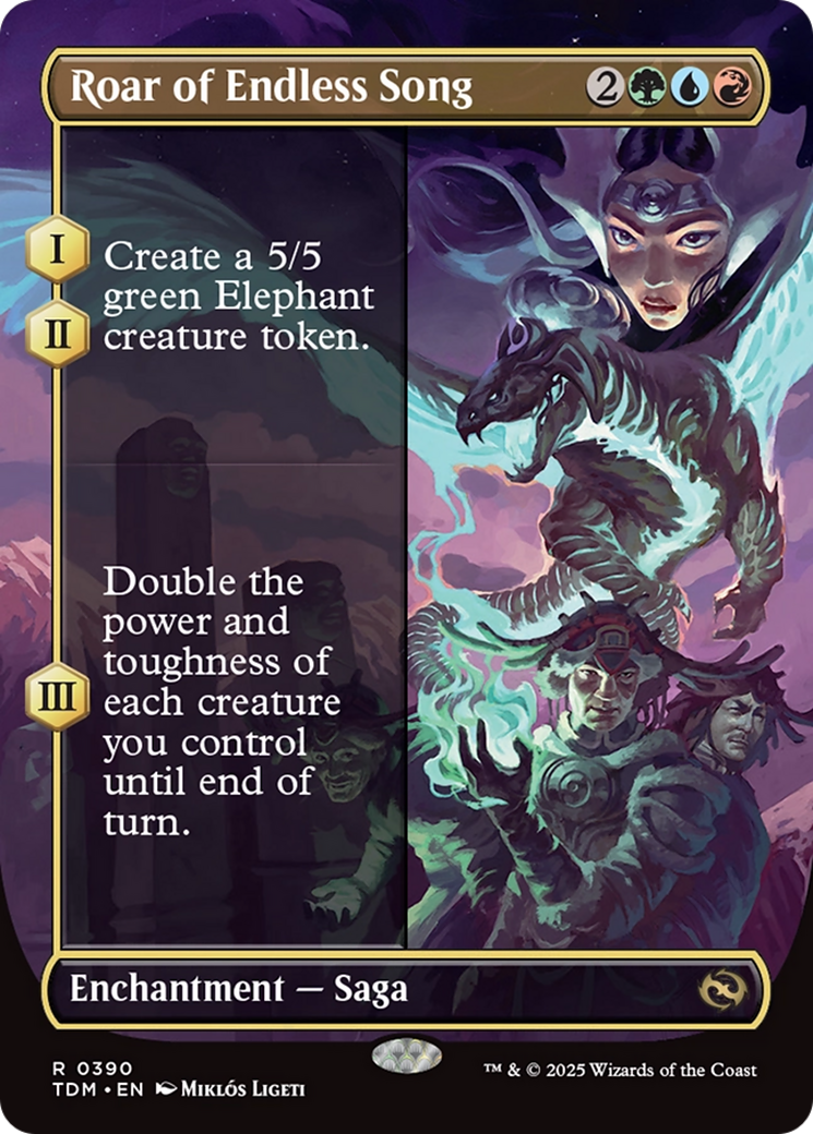Magic: The Gathering - Roar of Endless Song - Tarkir: Dragonstorm