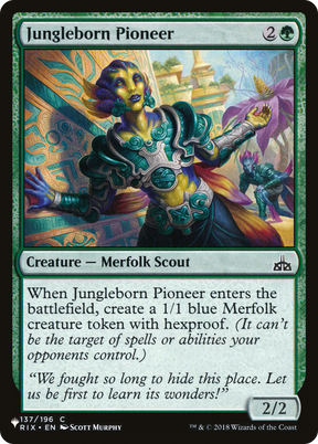Magic: The Gathering - Jungleborn Pioneer - The List