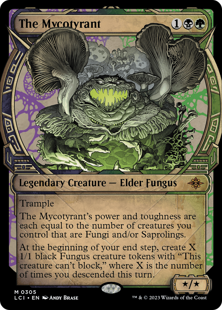 Magic: The Gathering - The Mycotyrant Foil - The Lost Caverns of Ixalan