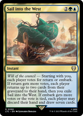 Magic: The Gathering - Sail into the West - Tales of Middle-earth Commander