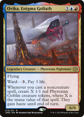 Magic: The Gathering - Ovika, Enigma Goliath - Phyrexia: All Will Be One