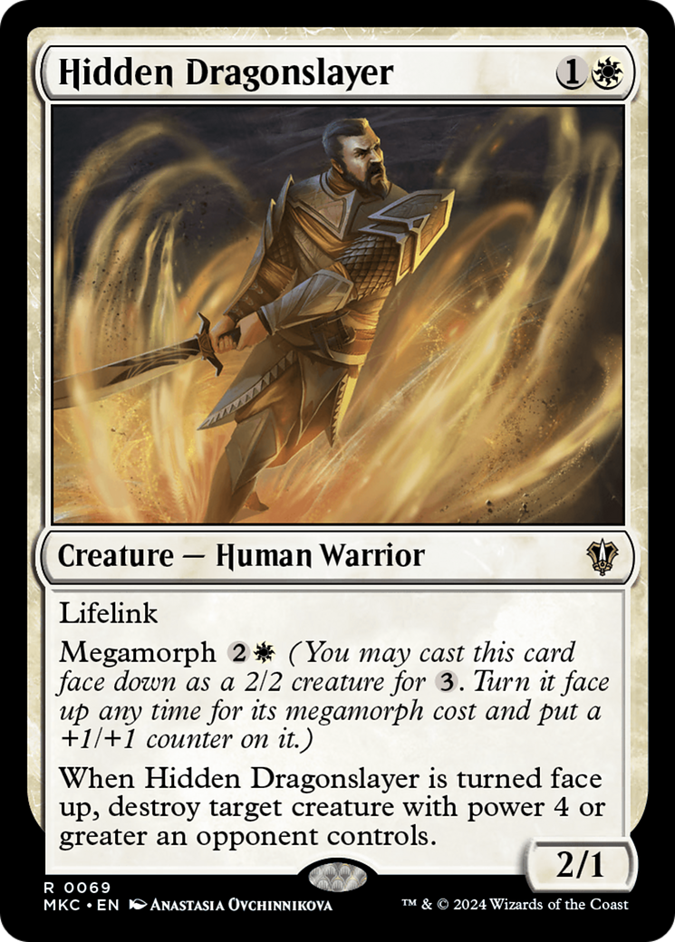 Magic: The Gathering - Hidden Dragonslayer - Murders at Karlov Manor Commander