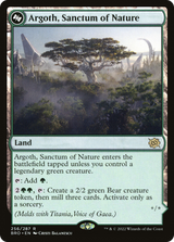 Magic: The Gathering - Argoth, Sanctum of Nature // Titania, Gaea Incarnate Foil - The Brothers' War