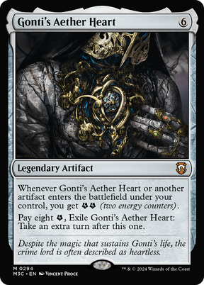 Magic: The Gathering - Gonti's Aether Heart - Modern Horizons 3 Commander