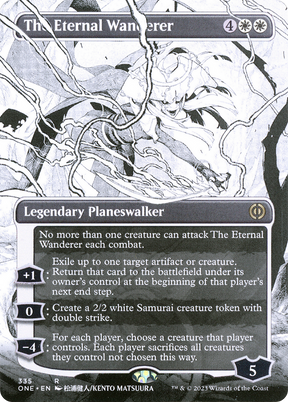 Magic: The Gathering - The Eternal Wanderer Foil - Phyrexia: All Will Be One