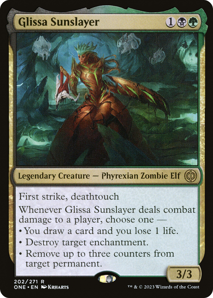 Magic: The Gathering - Glissa Sunslayer - Phyrexia: All Will Be One
