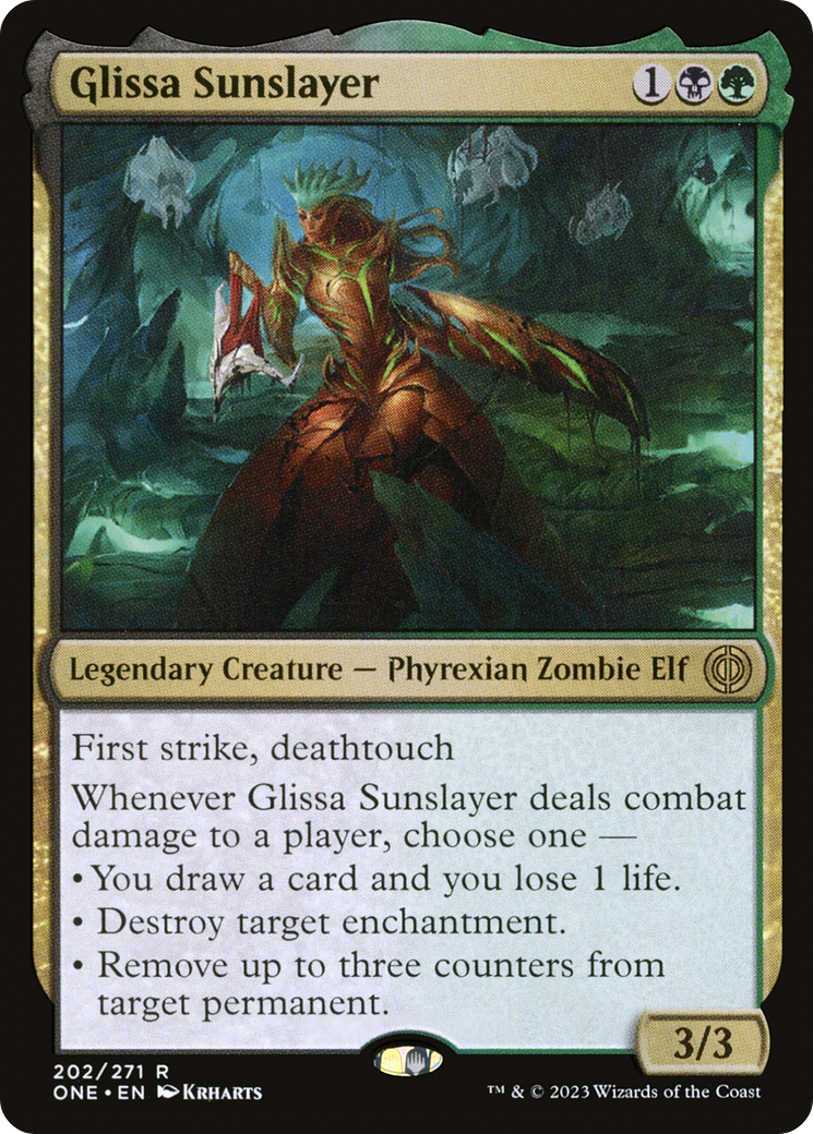 Magic: The Gathering - Glissa Sunslayer Foil - Phyrexia: All Will Be One