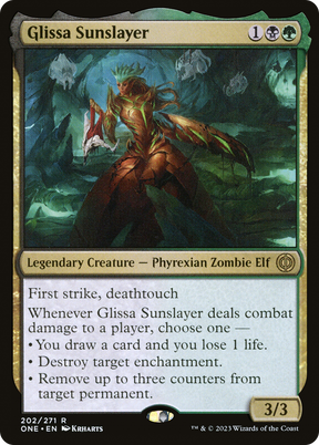 Magic: The Gathering - Glissa Sunslayer Foil - Phyrexia: All Will Be One