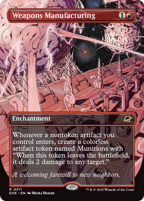 Magic: The Gathering - Weapons Manufacturing Foil - Edge of Eternities